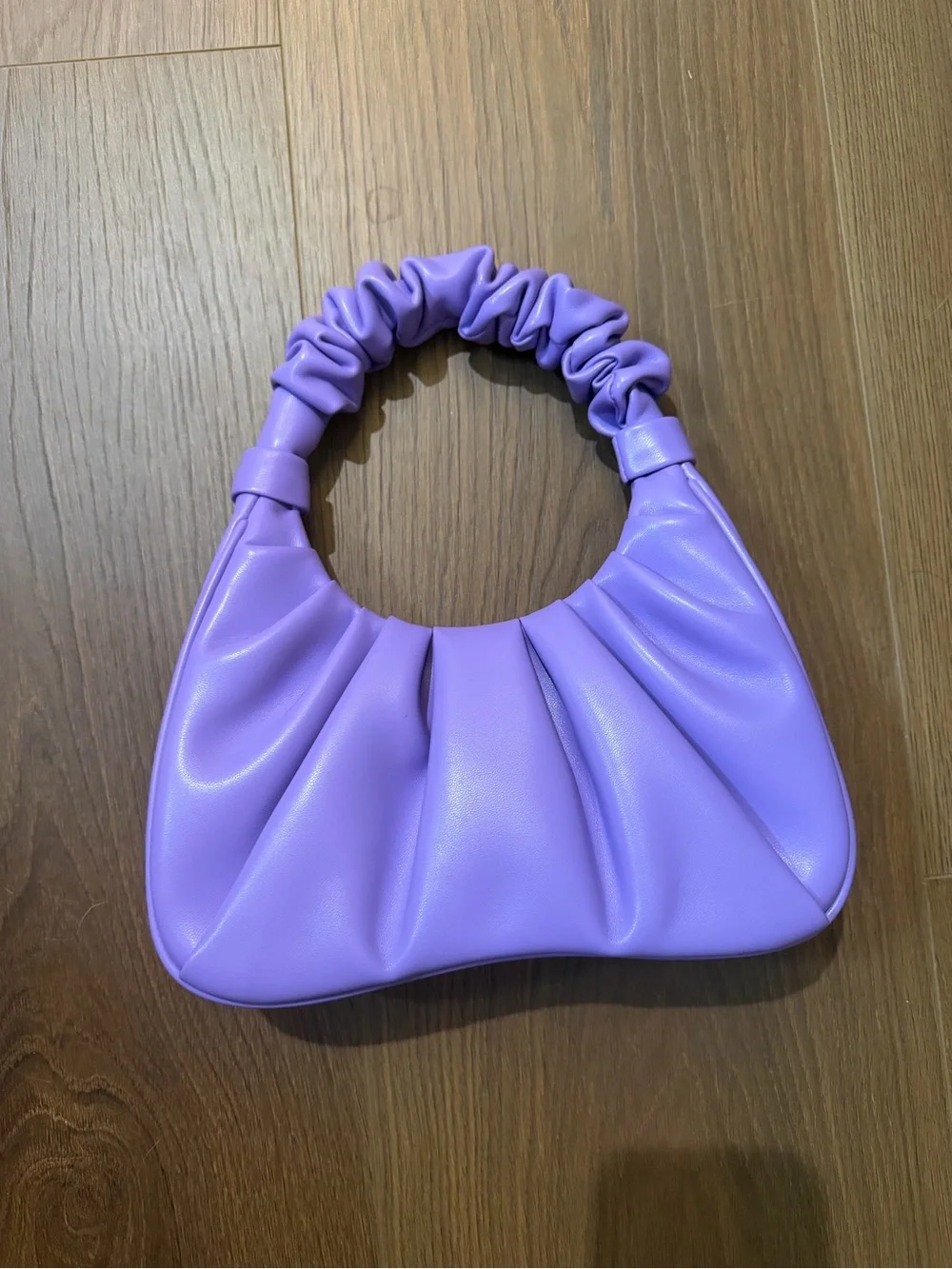 JW PEI Gabbi Ruched Hobo Handbag in Purple